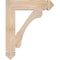 Ekena Millwork Legacy Arts & Crafts Smooth Bracket, Douglas Fir, 3 1/2"W x 18"D x 22"H BKT04X18X22LEC03SDF - alternate 3